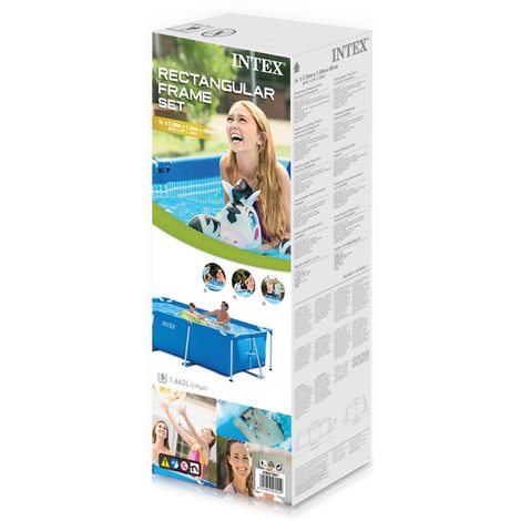 Piscine tubulaire Intex Metal Piscine tubulaire Intex Metal